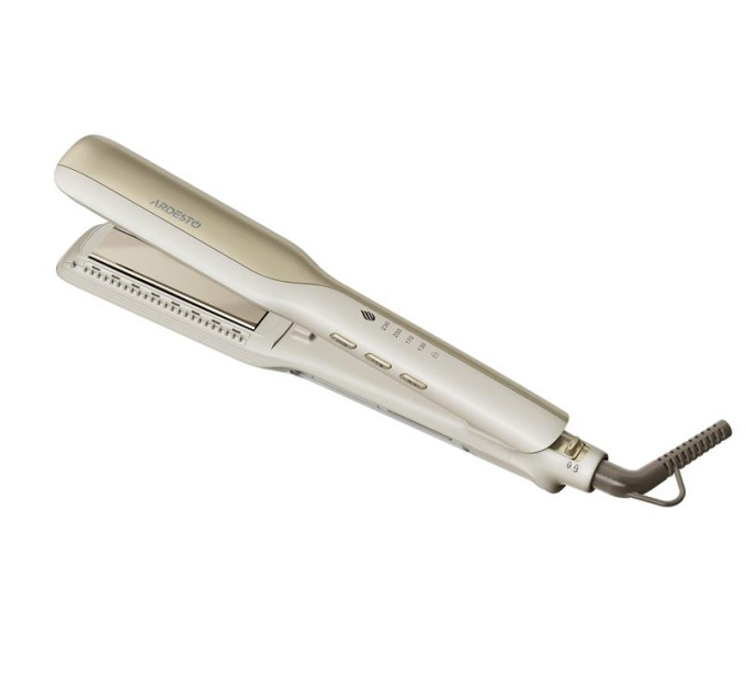 ARDESTO HA Випрямляч ARDESTO Pearl Cream, 50Вт, 140-230C, кераміка, з функцією подачі пару, бежевий