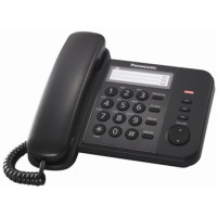 Дротовий телефон Panasonic KX-TS2352UAB, чорний