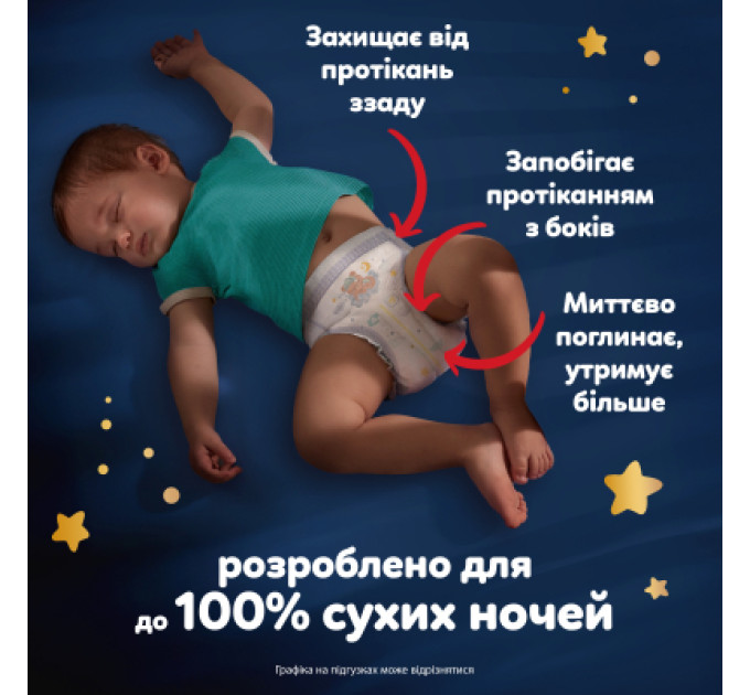 Pampers Підгузки Pampers Night Pants Розмір 7 (15+ кг) 35 шт (8006530320573)