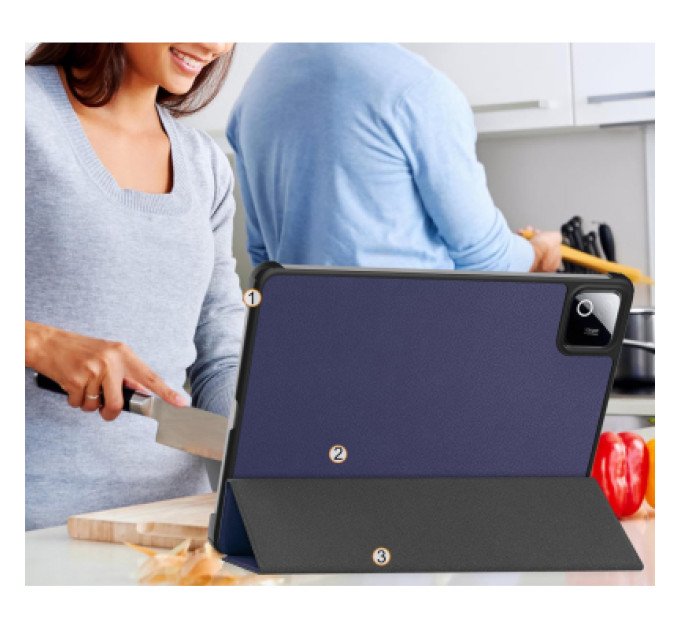 BeCover Чохол до планшета BeCover Smart Case Xiaomi Pad 8 / 8 Pro 11.2" Deep Blue (714581)