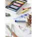 Faber-Castell Пастель Faber-Castell Soft Pastels, м'яких, довжина крейди 70 мм, 24 кольори, 128324 (16794)