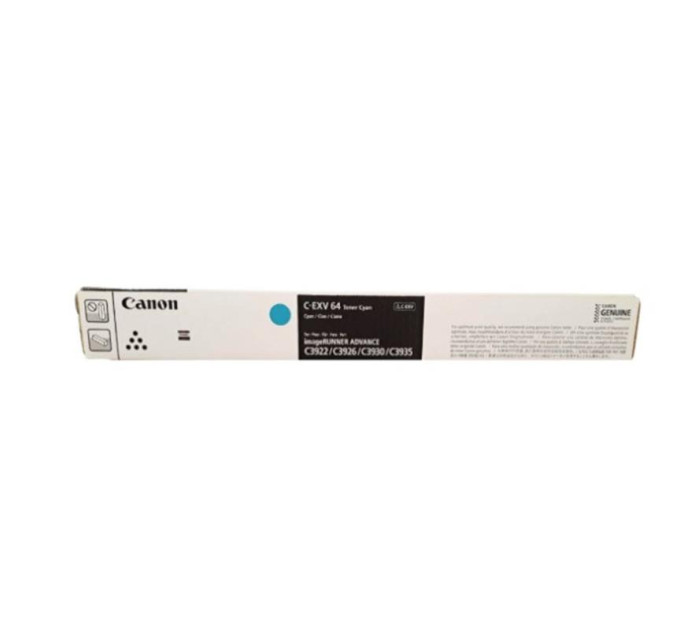 Canon Тонер-картридж Canon (C-EXV64) IRC3922 Cyan (5754C002AA)