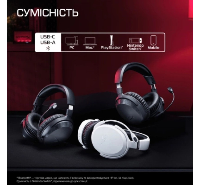 HyperX Навушники HyperX CloudX Stinger 3 Wireless Black for Xbox (BS1U0AA)