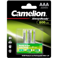Акумулятор Camelion AА 800mAh Ni-MH Always Ready HR6 BP2 (NH-АA800АRBP2)