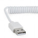 Cablexpert Кабель спіральний Cablexpert CC-mUSB2C-AMBM-6-W USB 2.0 A-папа / Micro B-папа