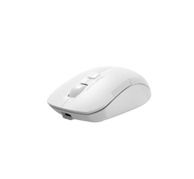 A4Tech Миша бездротова безшумна A4Tech Fstyler FG16CS Air (White),  USB, колір білий