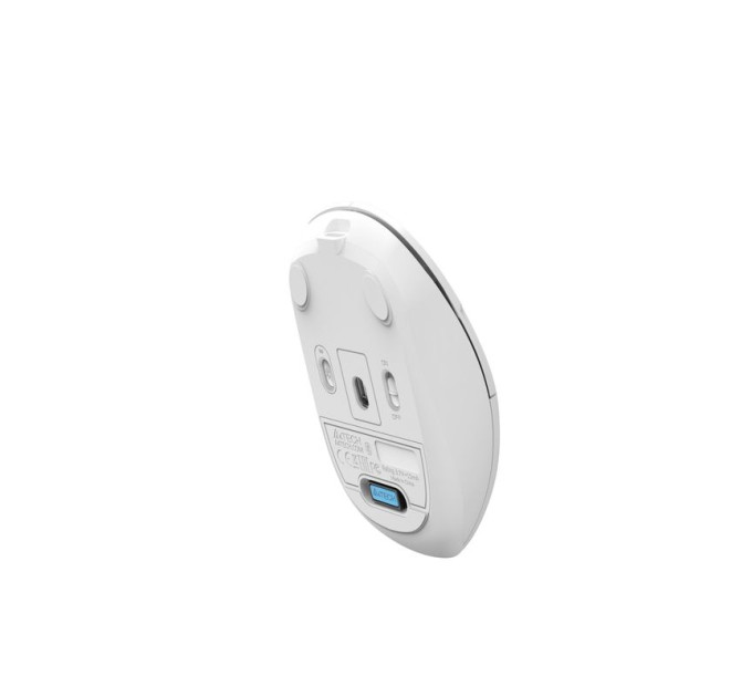 A4Tech Миша бездротова безшумна A4Tech Fstyler FG16CS Air (White),  USB, колір білий