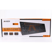 Клавіатура A4-Tech KRS-85 USB, чорна