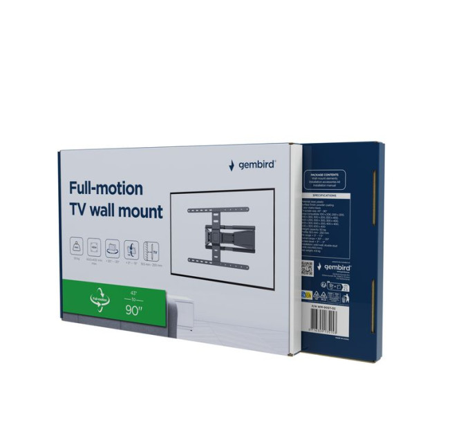 Gembird Настінний кронштейн Gembird WM-90ST-02