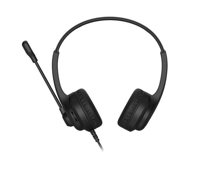 A4Tech A4Tech HU-8 гарнітура з регулятором гучності, колір чорний
