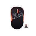 A4Tech Миша A4-G3-300N USB V-Track  , бездротова, 1000dpi, чорний + помаранчевий