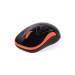 A4Tech Миша A4-G3-300N USB V-Track  , бездротова, 1000dpi, чорний + помаранчевий