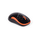 A4Tech Миша A4-G3-300N USB V-Track  , бездротова, 1000dpi, чорний + помаранчевий