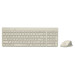 A4Tech A4Tech Fstyler FG2400 Air (Beige), комплект бездротовий клавіатура з мишою, колір бежевий