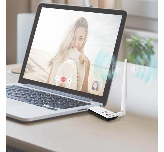 TP-Link Бездротовий мережевий адаптер, TL-WN722N  TP-LINK