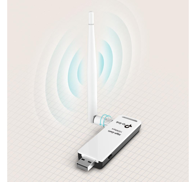TP-Link Бездротовий мережевий адаптер, TL-WN722N  TP-LINK