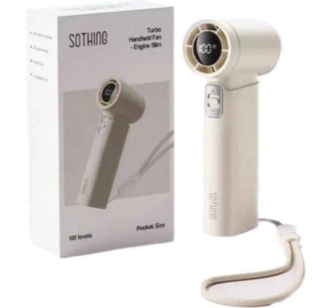 Xiaomi Вентилятор Xiaomi Sothing Turbo Handheld Fan Engine Slim (DSHJ-S-2422C)
