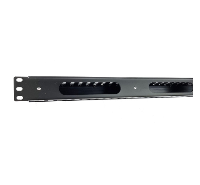 Eserver Кабельний організатор 19" 1U гребінчатий, пластиковий Eserver (WT-2049B)