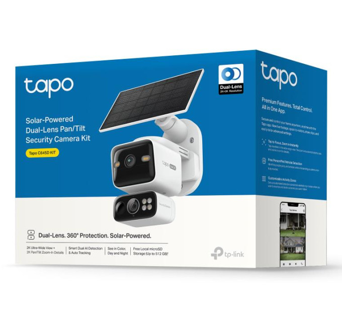 TP-Link Камера відеоспостереження (комплект) TP-LINK Tapo C645D KIT