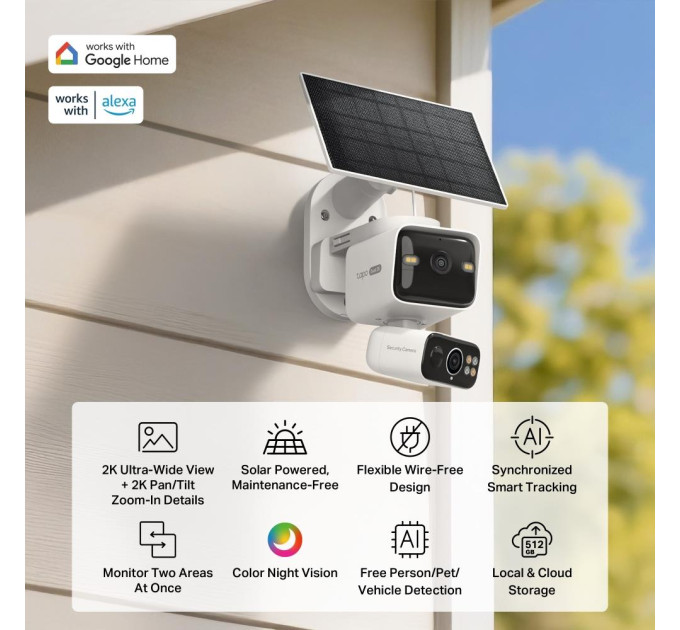 TP-Link Камера відеоспостереження (комплект) TP-LINK Tapo C645D KIT