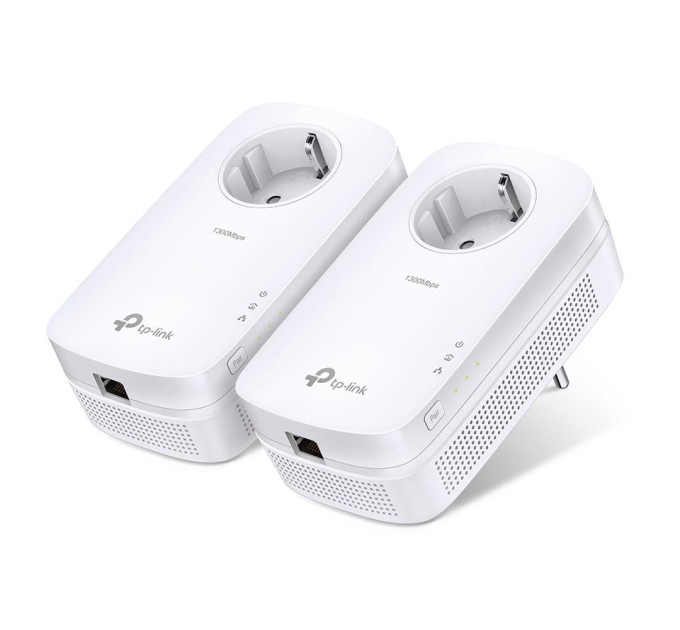 TP-Link Гігабітний Powerline адаптер з вбудованою розеткою , TL-PA8010PKIT TP-LINK
