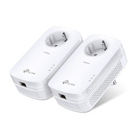 Гігабітний Powerline адаптер з вбудованою розеткою , TL-PA8010PKIT TP-LINK