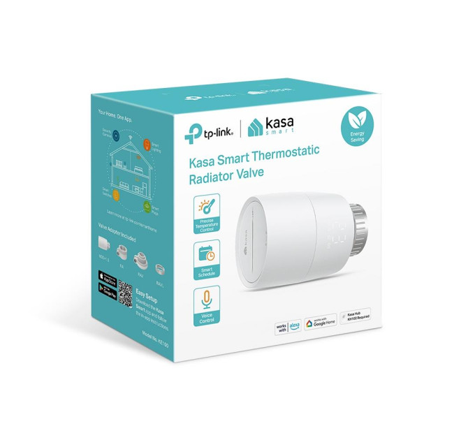 TP-Link Термостатичний радіаторний клапан Kasa Smart, KE100 TP-LINK