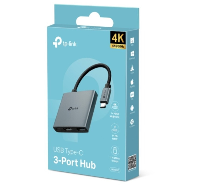 TP-Link Концентратор USB-C 3PORT UH3020C TP-LINK