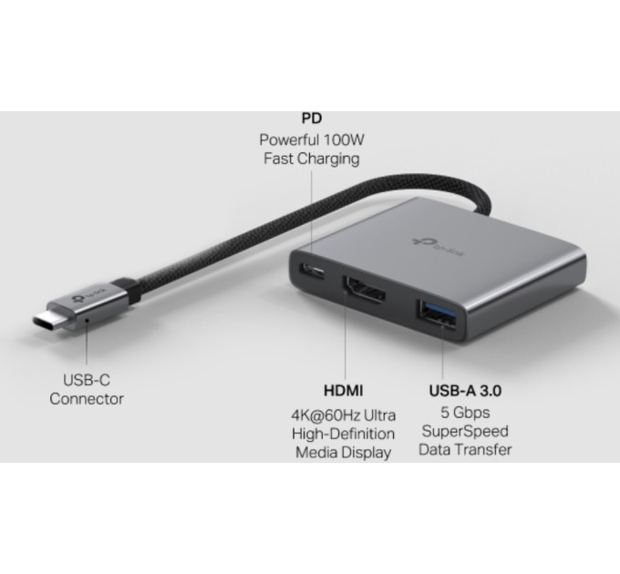 TP-Link Концентратор USB-C 3PORT UH3020C TP-LINK