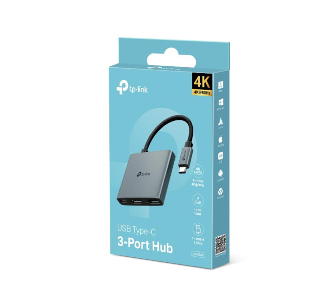 TP-Link Концентратор USB-C 3PORT UH3020C TP-LINK