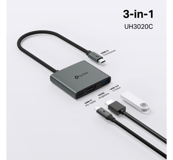 TP-Link Концентратор USB-C 3PORT UH3020C TP-LINK