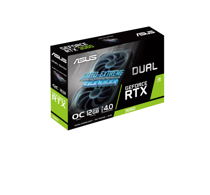 ASUS Відеокарта ASUS GeForce RTX 3060 12GB GDDR6 DUAL OC V2 DUAL-RTX3060-O12G-V2