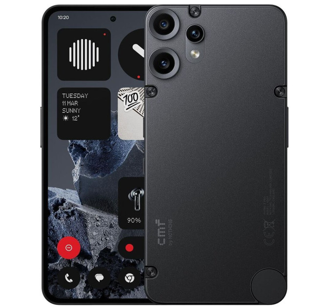CMF-Nothing Смартфон CMF by Nothing Phone 2 Pro 6.77" 8/128ГБ, 2SIM, 5000мА•год, чорний