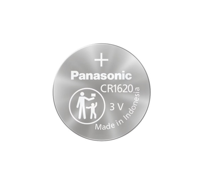 Panasonic Батарейка Panasonic літієва CR1620 блістер, 5 шт.