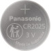 Panasonic Батарейка Panasonic літієва CR2025 блістер, 1 шт.