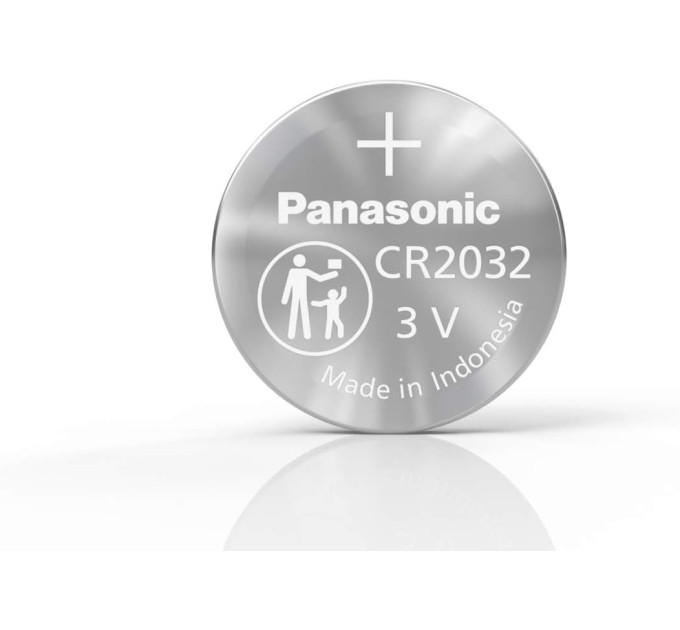 Panasonic Батарейка Panasonic літієва CR2032 блістер, 1 шт.