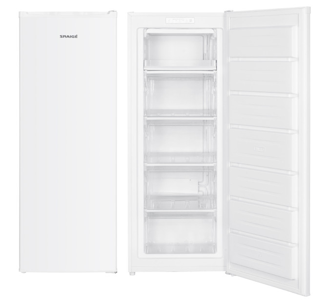 Snaige Морозильна камера Snaige, 143x55x57, 168л, 1дв., E, ST, інвертор, білий