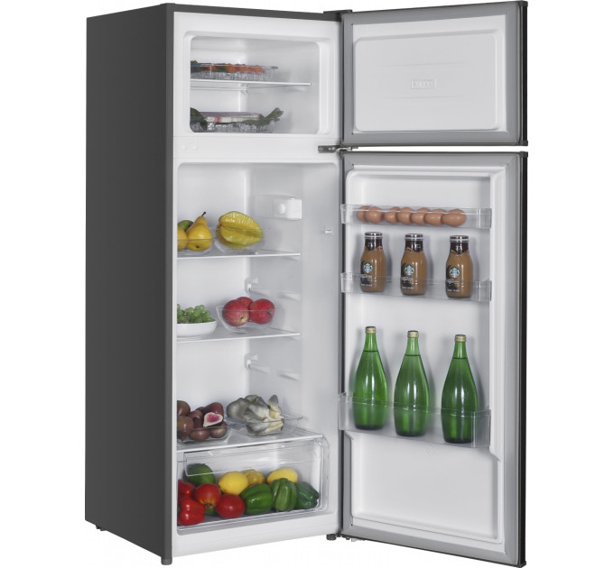 Indesit Холодильник Indesit з верхн. мороз., 143x55х55.5, холод.відд.-169л, мороз.відд.-37л, 2дв., E, ST, сріблястий