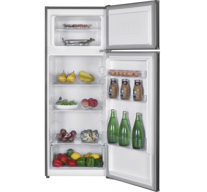 Indesit Холодильник Indesit з верхн. мороз., 143x55х55.5, холод.відд.-169л, мороз.відд.-37л, 2дв., E, ST, сріблястий