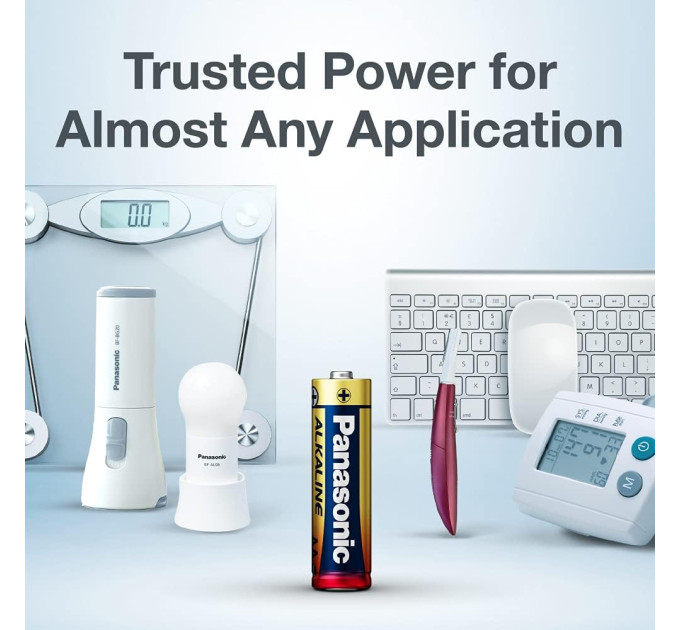 Panasonic Батарейка Panasonic Alkaline Power лужна AAA блістер, 4 шт.