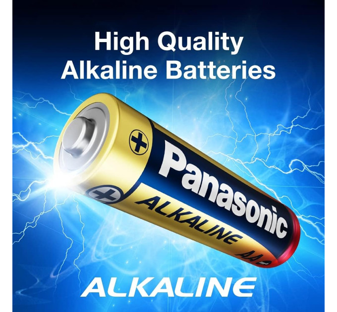 Panasonic Батарейка Panasonic Alkaline Power лужна AAA блістер, 4 шт.