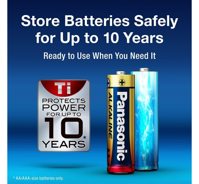 Panasonic Батарейка Panasonic Alkaline Power лужна AAA блістер, 4 шт.