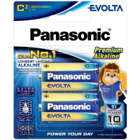 Батарейка Panasonic Evolta лужна C(LR14) блістер, 2 шт.