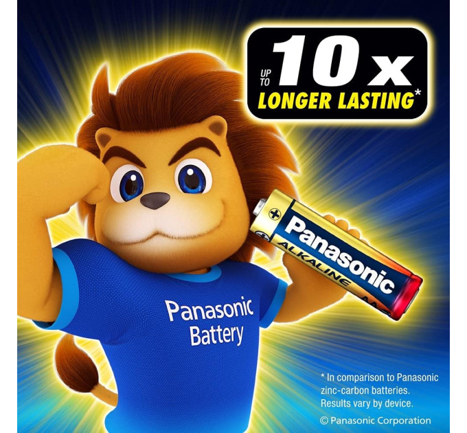 Panasonic Батарейка Panasonic Alkaline Power лужна AA блістер, 4 шт.