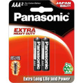 Panasonic Батарейка Panasonic Extra Heavy Duty вугільно-цинкова AAA(R3) Блістер, 2 шт.
