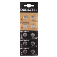 Батарейка Duracell Specialty LR44 1.5 В 10 шт. (5000394132061)