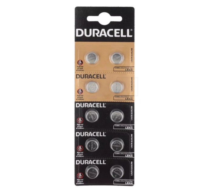 Duracell Батарейка Duracell Specialty LR44 1.5 В 10 шт. (5000394132061)