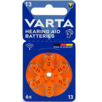 Батарейка Varta 13 PR48 BL 6 шт. (для слухових апаратів)