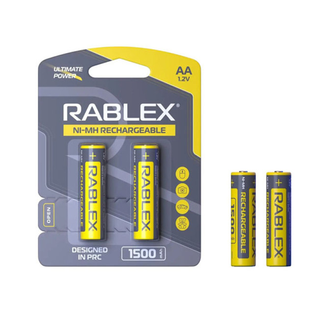 Rablex Акумулятор Rablex AA (R6) 1500mAh 2 шт.