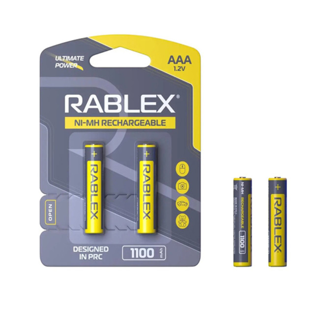 Rablex Акумулятор Rablex AAA (R03) 1100mAh 2 шт.